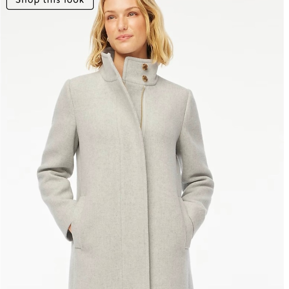 BRAND NEW  Crew City Coat with Buttons